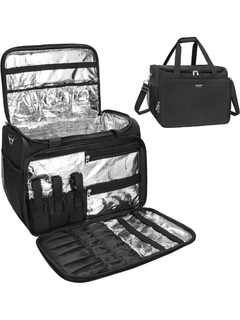 Stylish Hairdressing Travel Bag | Salon Organizer with Shoulder Strap